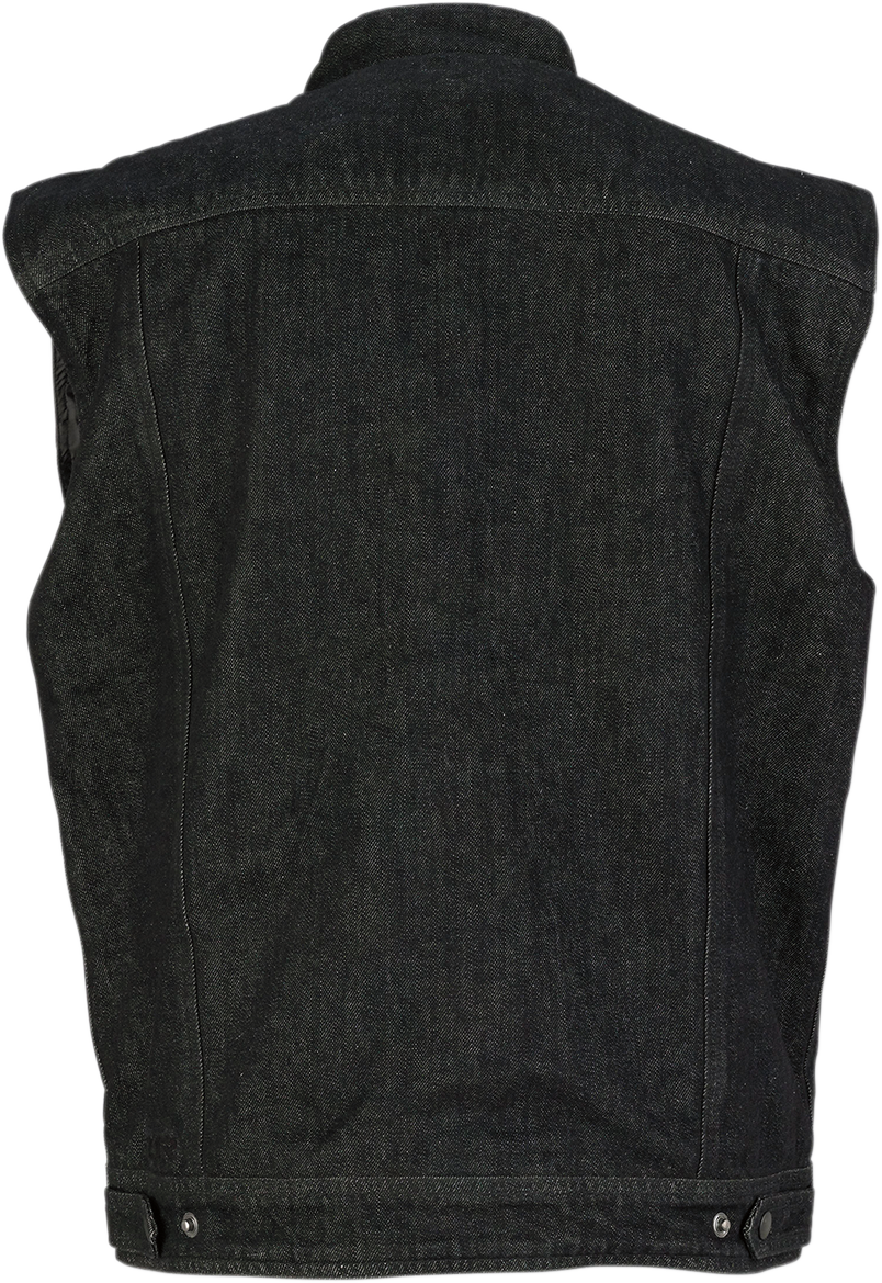 Z1R Denim Vest - Black, Part Number 2820-4485, Medium