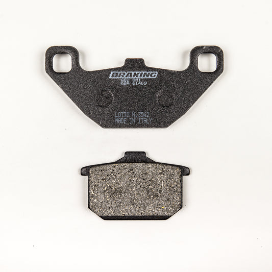 Braking Semi-Metallic Brake Pads