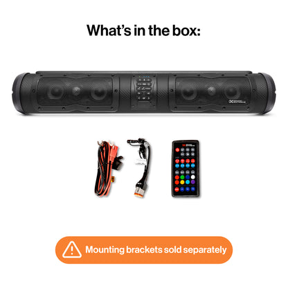 ECOXGEAR Soundextreme 28-Inch Elite Soundbar with LED Lighting and EcoCast - Model SEI-EXSE2801