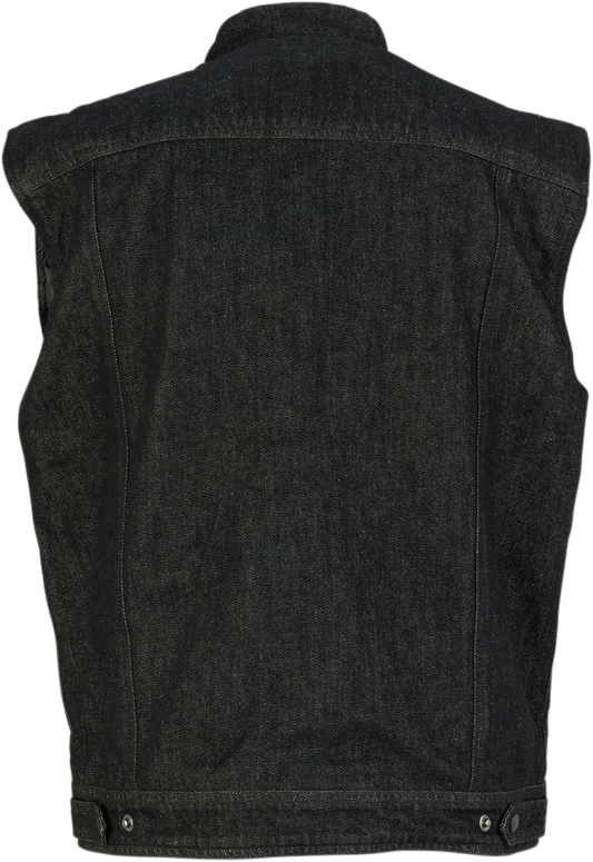 Z1R Denim Vest - Black - XL 2820-4487
