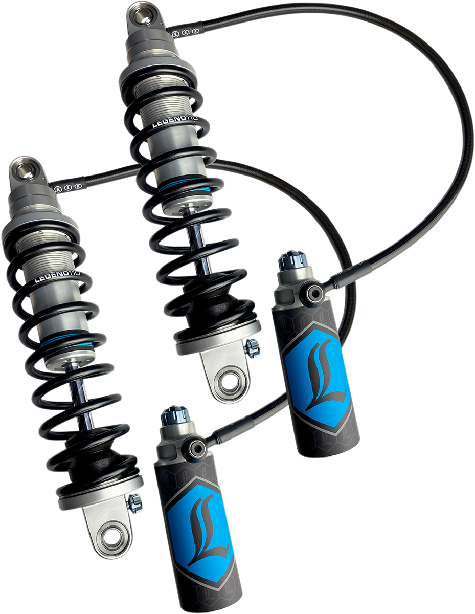 Legend Suspension Revo ARC Remote Reservoir Shocks - 13 Inch - Clear by Legend Suspension Part #1310-1926