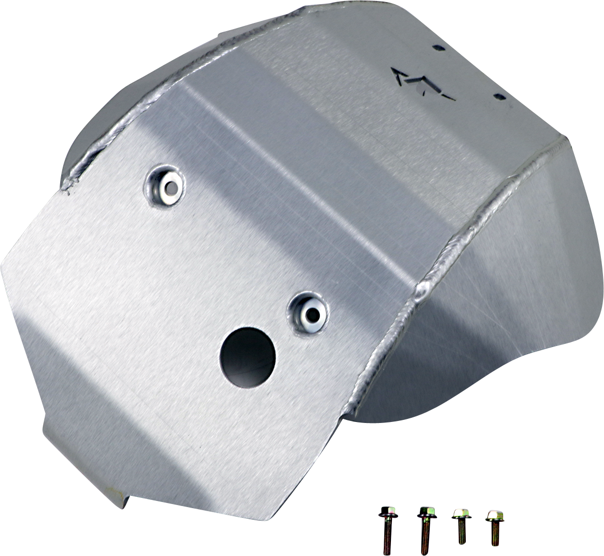 Moose Offroad Skid Plate for Honda CRF250F (Part #330) - Silver Aluminum Protection