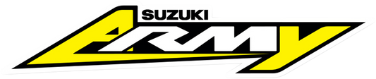 D'COR VISUALS Suzuki Army Decal Sheet - 24 inches - Part 40-40-202