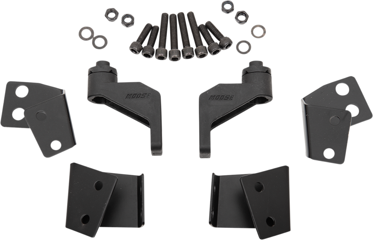 MOOSE OFFROAD Pro Series Mirror Adapter Kit for Polaris Rangers PVMIRKIT-1-MSE