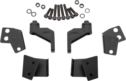 MOOSE OFFROAD Pro Series Mirror Adapter Kit for Polaris Rangers PVMIRKIT-1-MSE