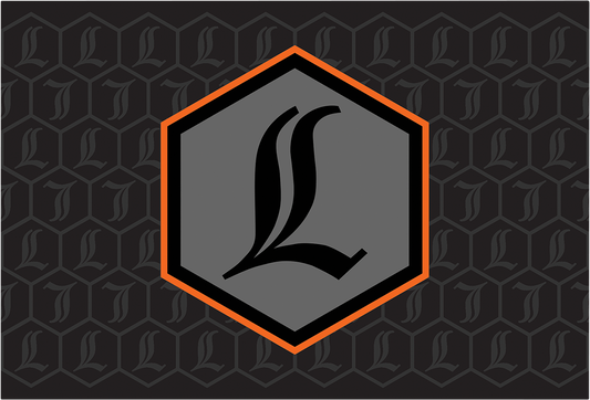 LEGEND SUSPENSION REVO ARC Canister Decal - Orange (Part #43202401)