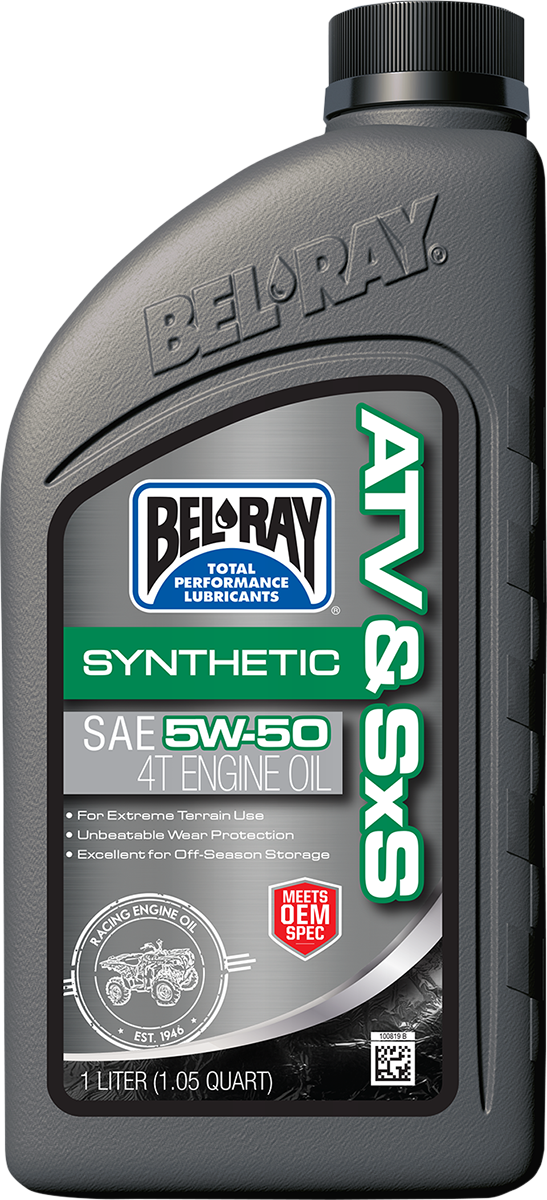 BEL-RAY ATV & SxS Synthetic Oil - 1 Quart 302664150160