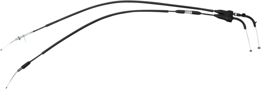MOOSE OFFROAD Black Vinyl Throttle Cable for Yamaha 45-1267 – Stock Length