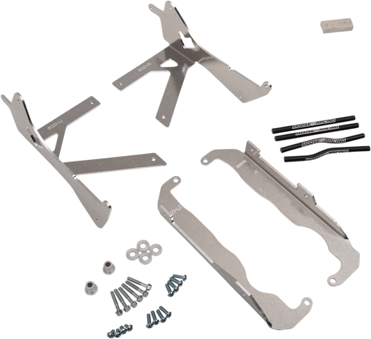 Moose Offroad Radiator Braces for Honda 11-6020 - Heavy-Duty Aluminum Protection