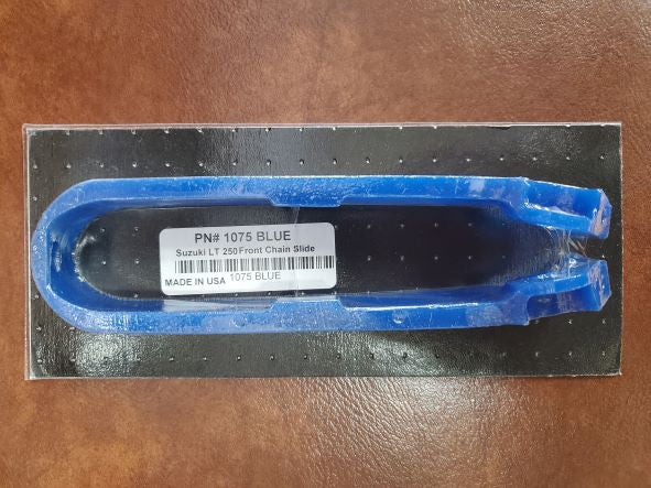 UPP Front Chain Slider Blue 85-90 LT250R 1075BL