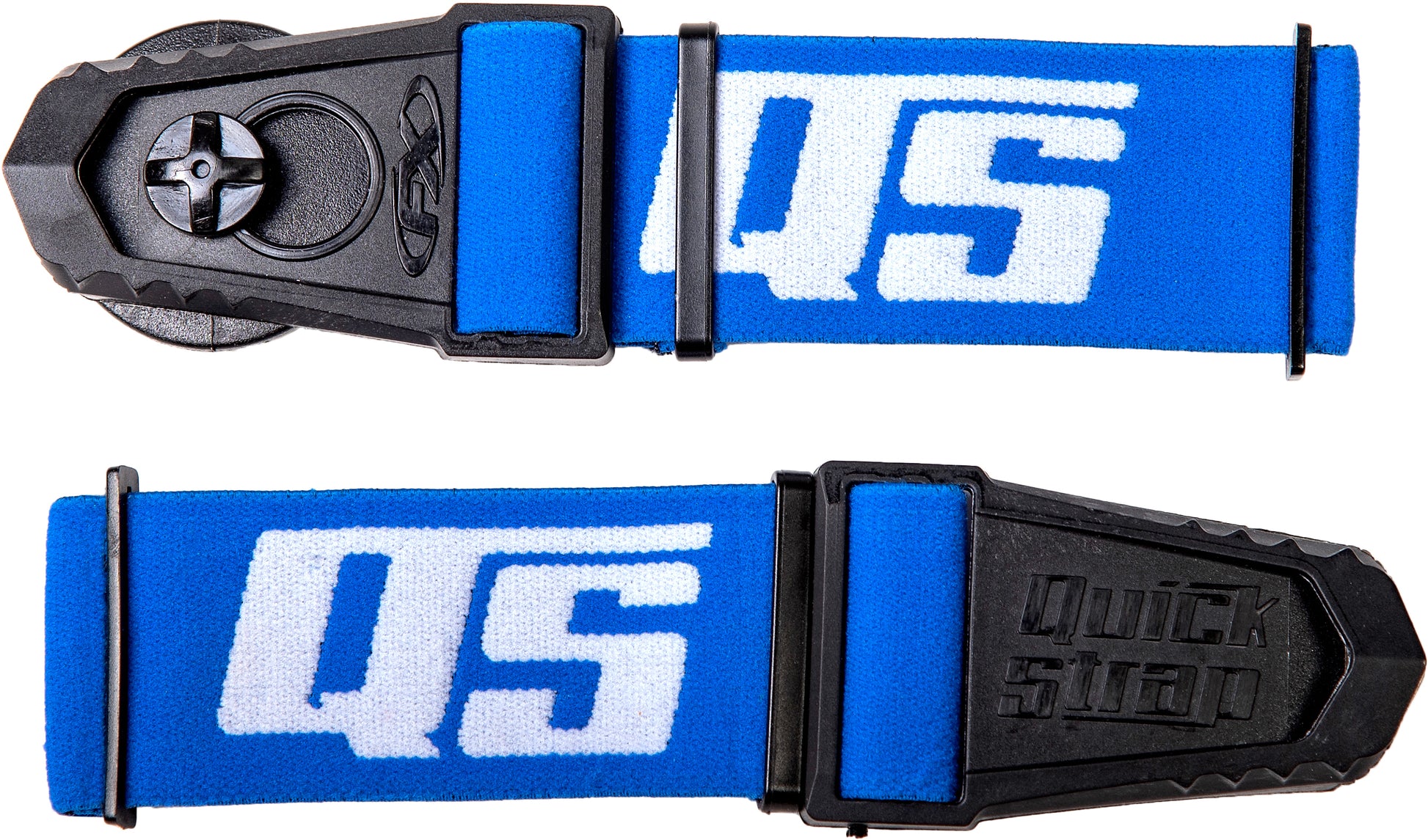 QUICK STRAP QS-35 Blue Quick-Release Goggle Strap for Scott, Smith, Oakley, and More