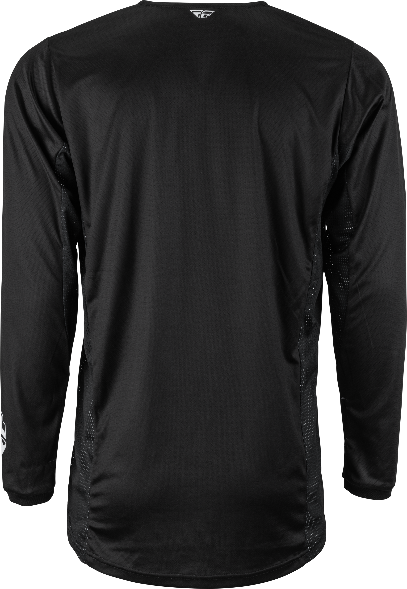 Fly Racing Patrol Jersey Black/White Large - Comfortable and Durable Off-Road Riding Gear