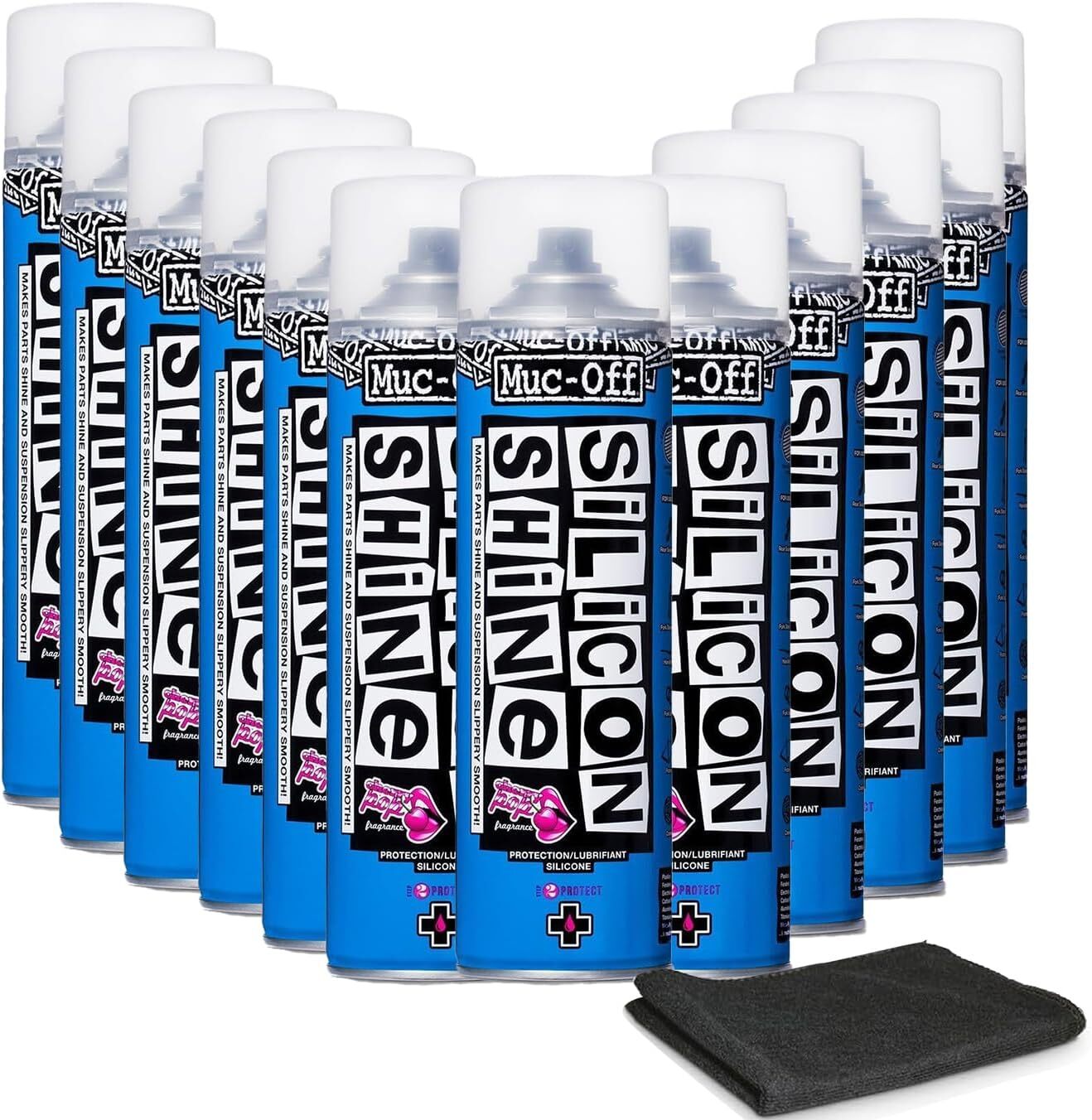 Muc-Off Silicone Shine 227US 12-Pack