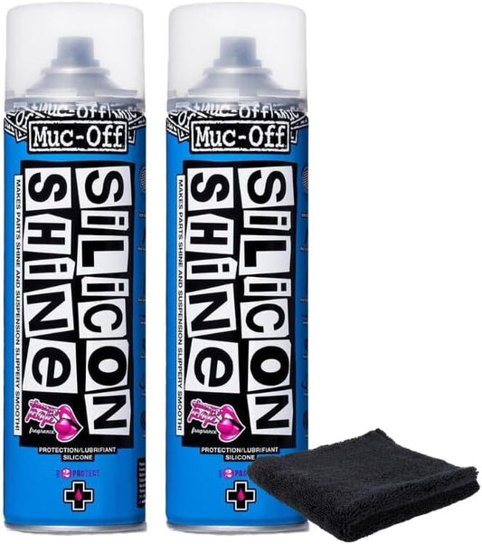 Muc-Off Silicone Shine 227US 2-Pack
