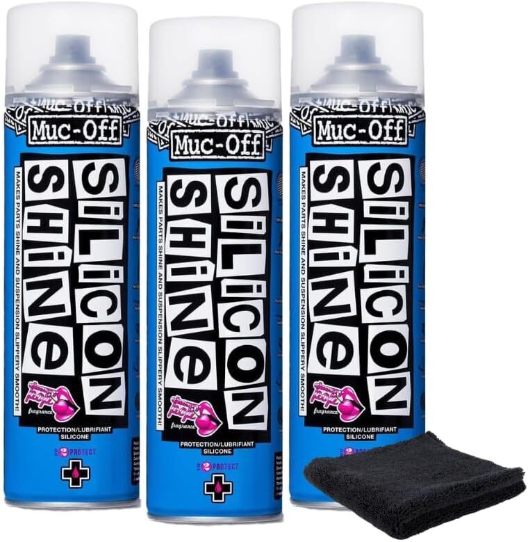Muc-Off Silicone Shine 227US 3-Pack