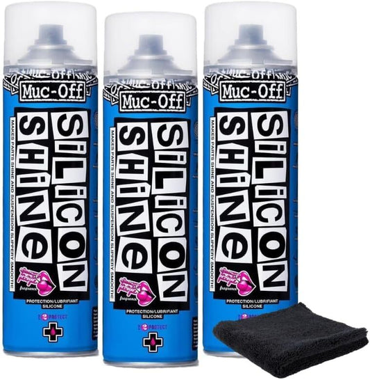Muc-Off Silicone Shine 227US 3-Pack