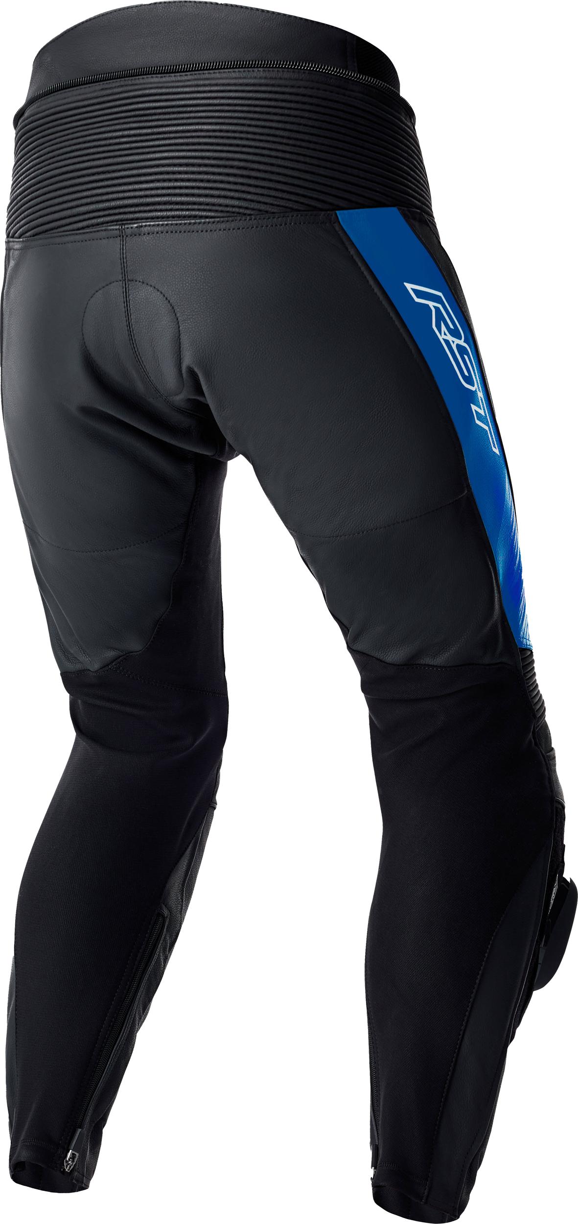 RST Tractech Evo D3o Pants Black and Blue Leather Small - Motorcycle Riding Gear