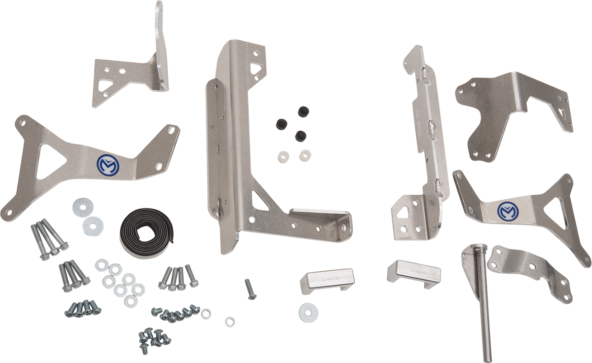 Moose Offroad Yamaha 11-5019 Radiator Braces – Heavy-Duty Aluminum Protection
