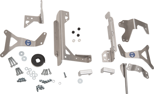 Moose Offroad Yamaha 11-5019 Radiator Braces – Heavy-Duty Aluminum Protection
