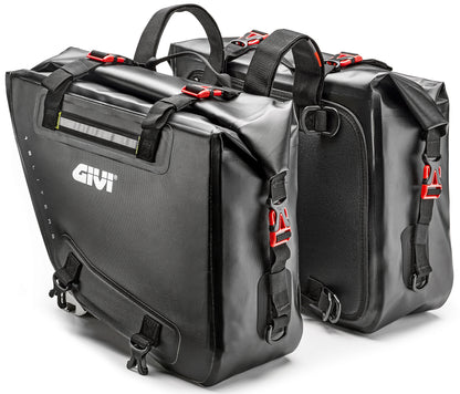 GIVI GRT718 Waterproof Saddle Bags 15L – Durable and Weather-Resistant Motorcycle Storage