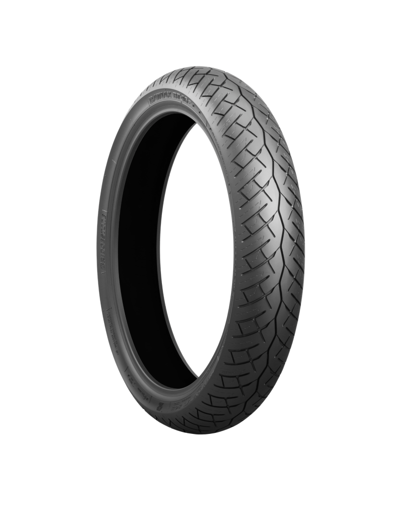 Bridgestone Battlax BT46F Front Tire - 120/80-16 Street Bias-Ply for Vintage Motorcycles