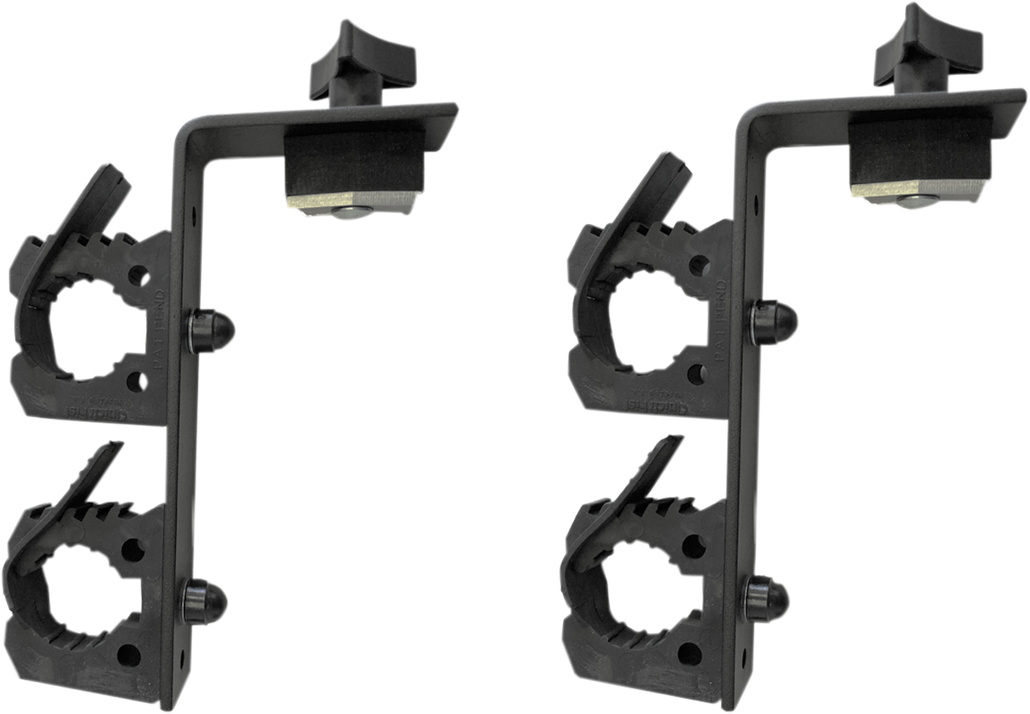 MOOSE Offroad Can-Am CA-3018 Tool Mounts – Pair of Secure Tool Hooks with Twist Lock Anchors