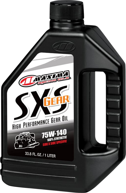 MAXIMA RACING OIL SXS Synthetic Gear Oil 75W-140 - 1 Quart - Part Number 40-46901