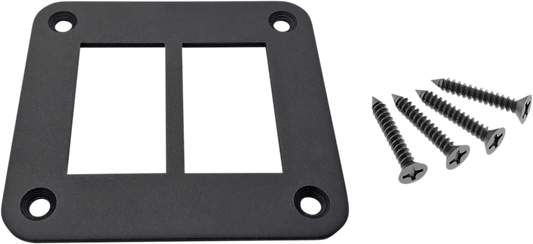 MOOSE OFFROAD Universal Dash Plate - 2 Switches 2PP-ADA