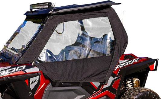 Moose Offroad Polaris RZR 2015-2019 Side Enclosure - Black | Part PRZR15SE-11