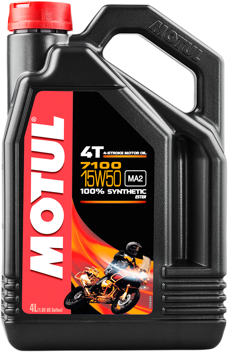 MOTUL 7100 4T Synthetic Oil 15W-50 - 4L - Part Number 104299