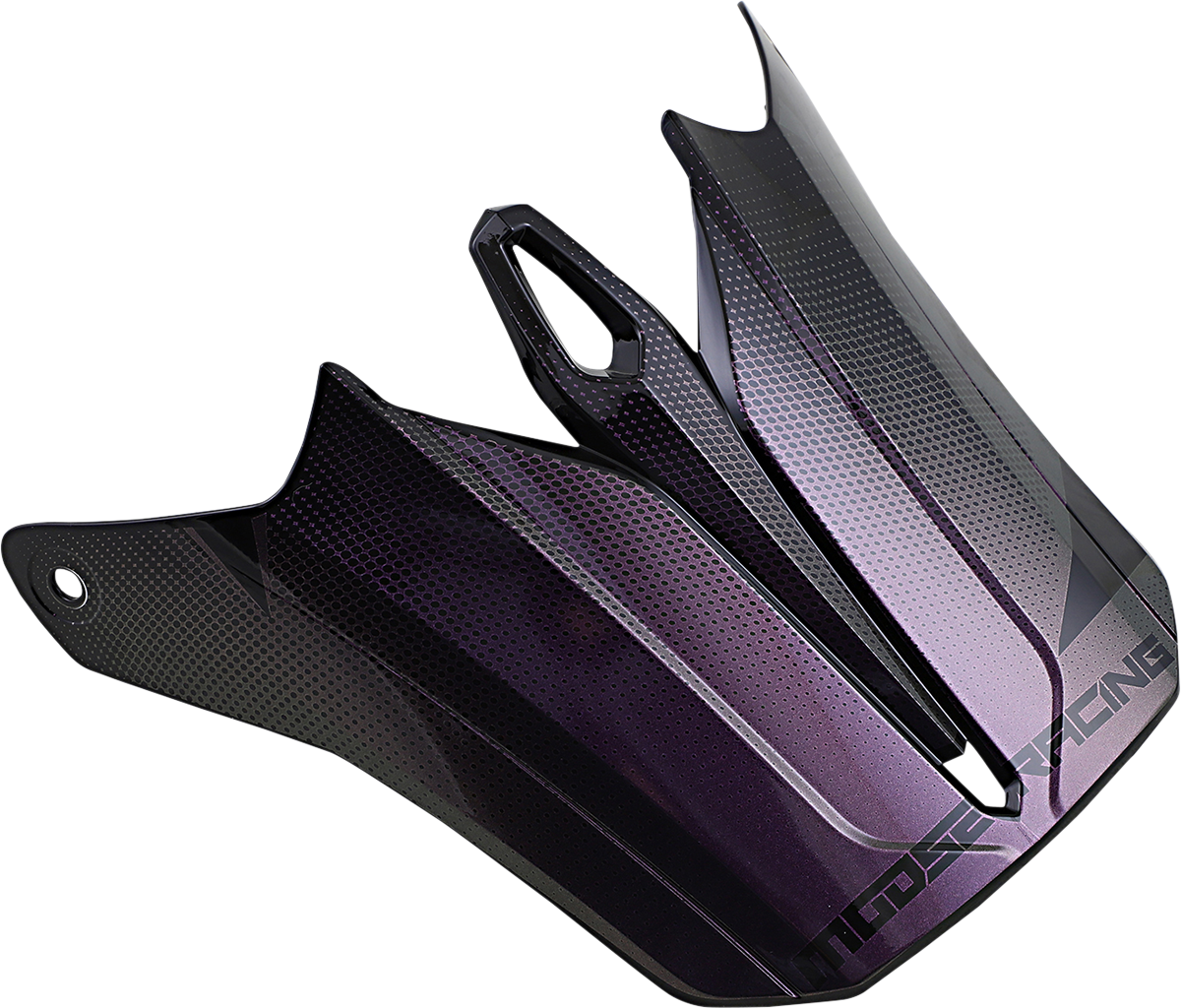Moose Offroad F.I. Visor Kit for Agroid Helmets - Iridescent Finish (Part Number 0132-1415)