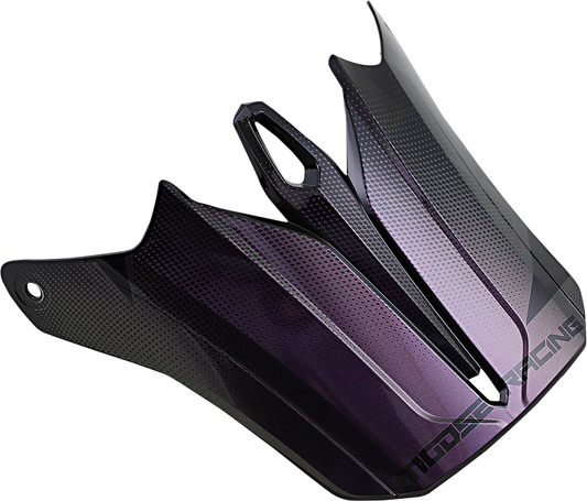 Moose Offroad F.I. Visor Kit for Agroid Helmets - Iridescent Finish (Part Number 0132-1415)