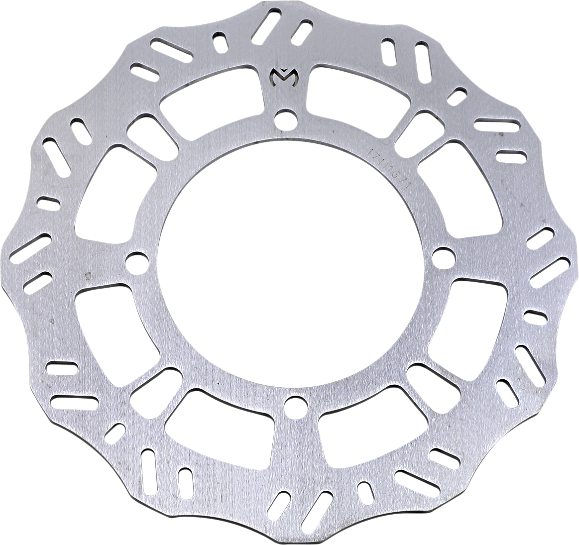 MOOSE OFFROAD Rear Brake Rotor for Kawasaki 1711-15067 – High-Performance Stainless Steel Design