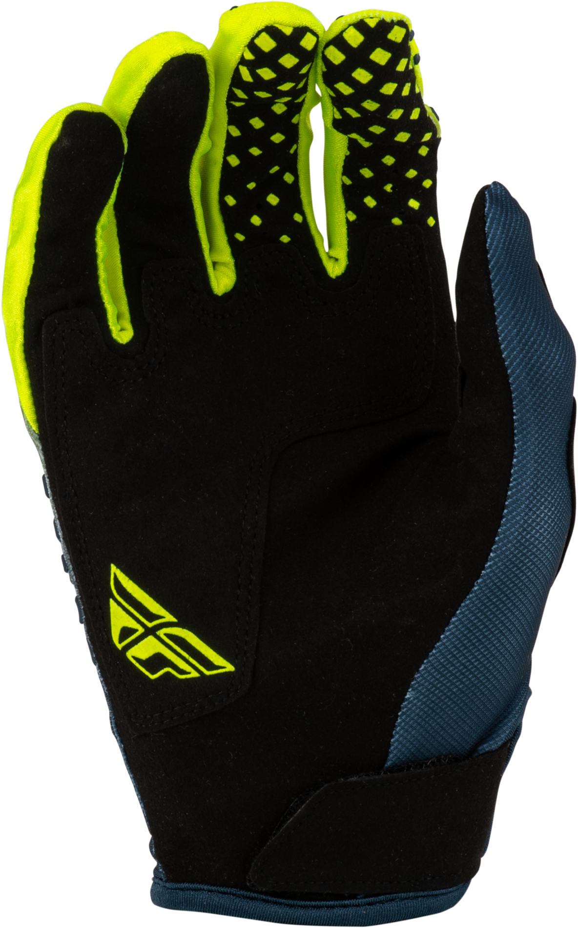 Kinetic Fade Gloves Navy/Hi Vis/White 2x
