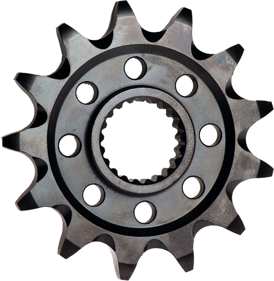 RFX FXFS 32-13 99BK Front Pro Chain Sprocket - 13 Tooth Steel with Black Zinc Finish