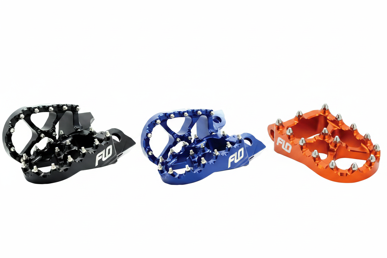FLO MOTORSPORTS Pro Series Foot Pegs GasGas KTM & Husq FPEG-7
