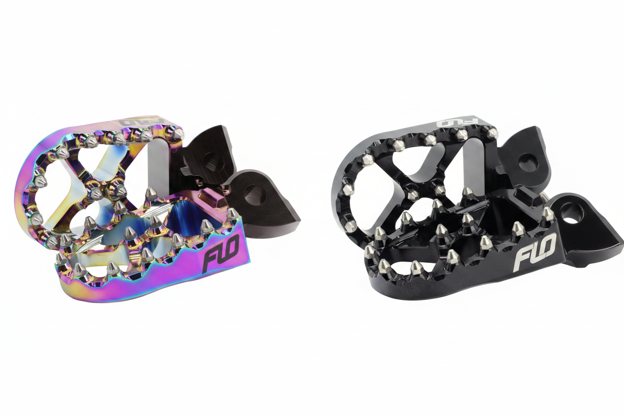 FLO MOTORSPORTS Pro Series Foot Pegs KX65/KX85/KX100/KX112