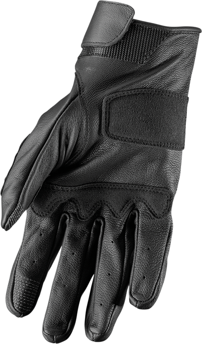 THOR Hallman GP Gloves - Black, Medium (Part Number 3330-6049)