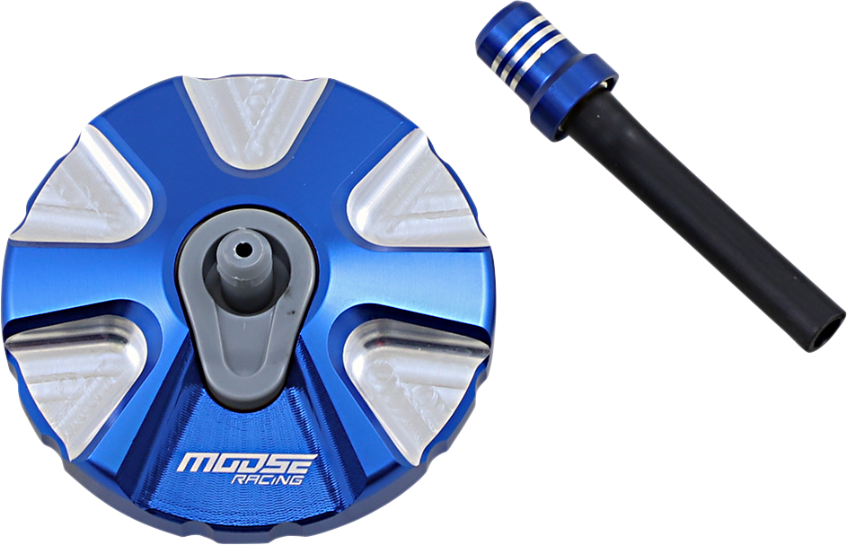 Moose Offroad Aluminum Gas Cap for Husqvarna T03-5111L, Blue