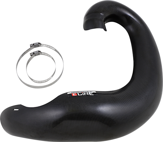 Moose Offroad FMF Gnarly MPG203 Exhaust Pipe Guard – Lightweight Carbon Fiber and Anti-Ballistic Composite for Enhanced Durability