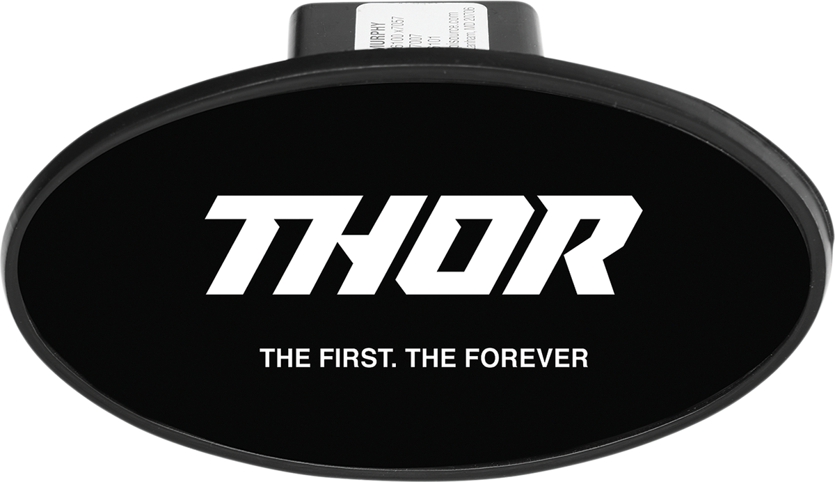 THOR Hitch Cover - Black and White, Part Number 9905-0164