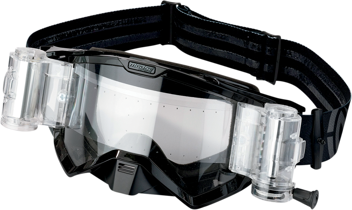 MOOSE OFFROAD XCR Goggle Roll-Off System 2602-0871 for Clear Vision in Wet Conditions