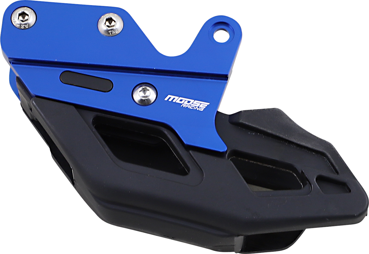 MOOSE Offroad Yamaha G32-4302 BL Chain Guide - Blue for Enhanced Durability and Performance