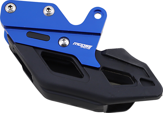 MOOSE Offroad Yamaha G32-4302 BL Chain Guide - Blue for Enhanced Durability and Performance