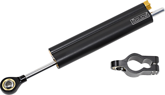 OHLINS Blackline Universal Steering Damper SD 008 for Enhanced Motorcycle Handling