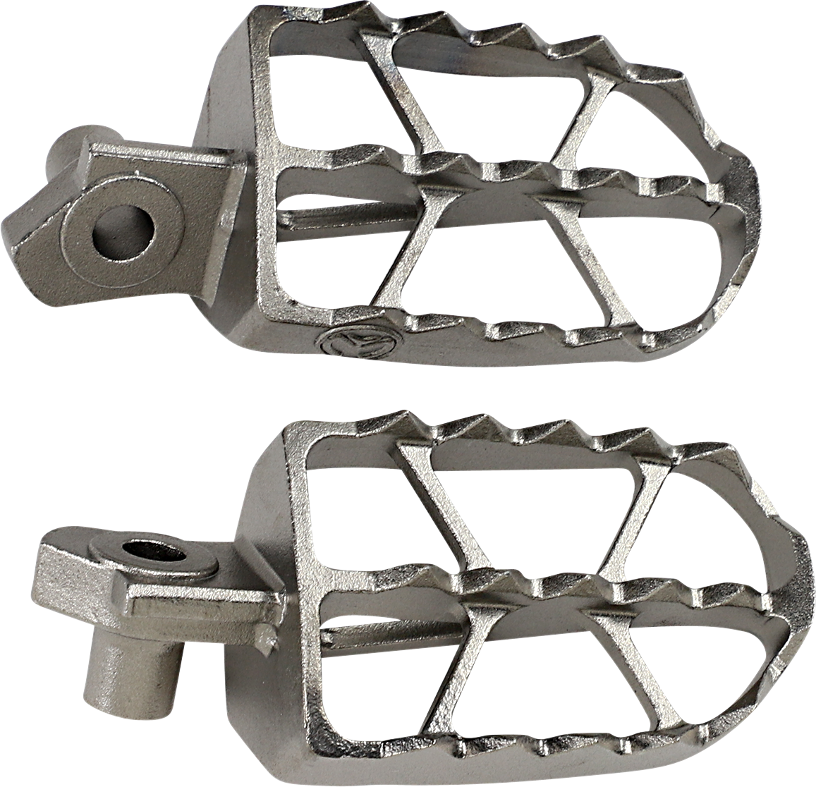 MOOSE OFFROAD ND Series Foot Pegs for Suzuki NDRMZ10 - Durable 17-4 Stainless Steel Construction