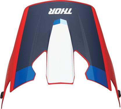 THOR Reflex Visor Kit - Apex - Red/White/Blue (Part Number 0132-1448)
