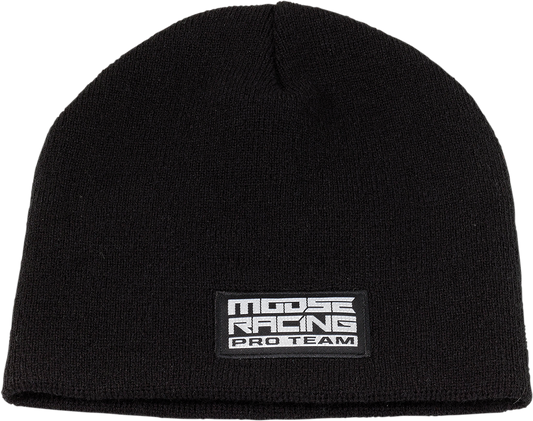 MOOSE OFFROAD Pro Team Beanie in Black - Part Number 2501-3534