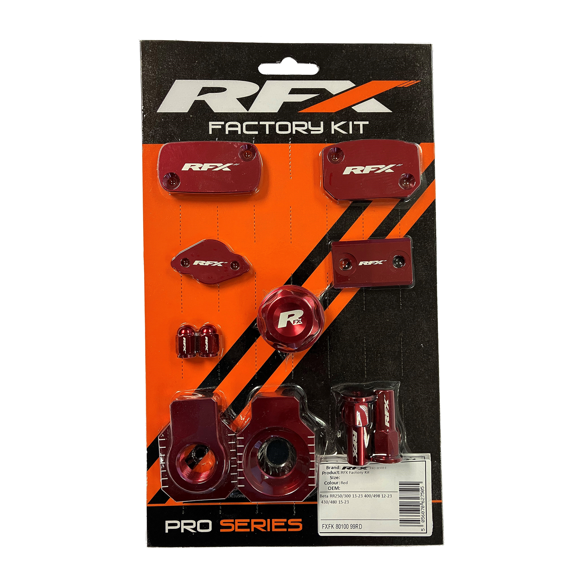 RFX Factory Kit Red Beta FXFK 80100 99RD for Select Applications