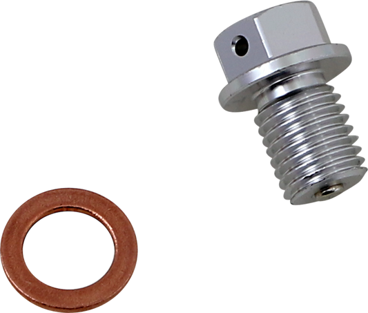 MOOSE Offroad Magnetic Drain Plug for Honda & Yamaha T14-6085S